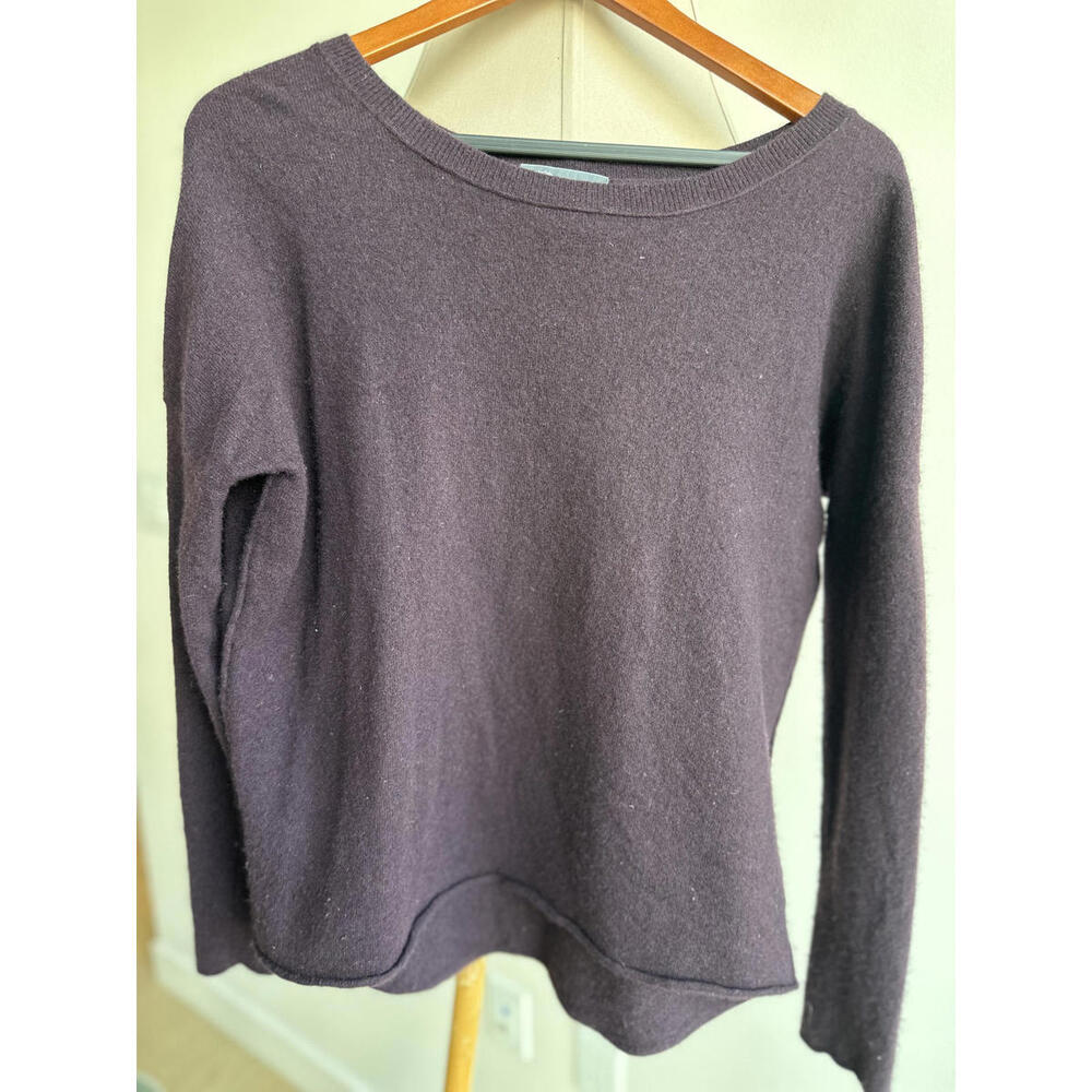 Vince Burgundy 100% Cashmere Sweater Size S